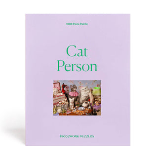 Cat Person | 1,000 Piece Jigsaw Puzzle