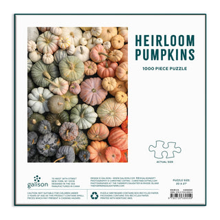 Heirloom Pumpkins | 1,000 Piece Jigsaw Puzzle