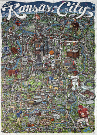 Kansas City | 1,000 Piece Jigsaw Puzzle