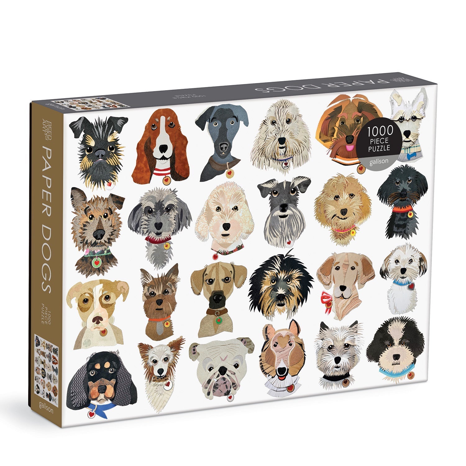 Furry Friends - 1,000 Piece Dog & Cat Jigsaw Puzzle - 1canoe2